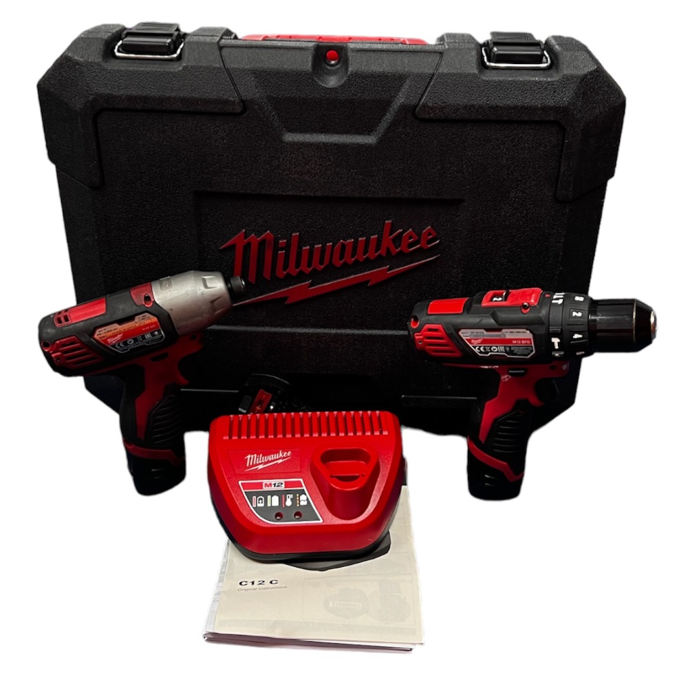 Milwaukee 12V Drill & Impact Driver Kit Own4Less